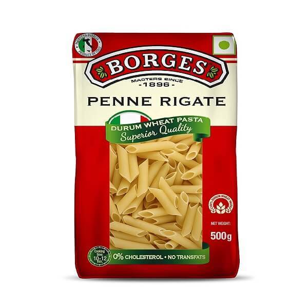 Borges Penne Rigate Durum Wheat Pasta 